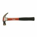 Apex Tool Group Plumb Fiberglass Handled Hammer, 20 oz, Curved Claw 11405